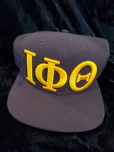 Iota Phi Theta Fraternity Baseball Hat Cap Big Iota Snapback Baseball Cap 1963 - £19.75 GBP