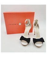 Ivanka Trump Phallon Womens High Heel Shoes Sz 6.5 M Black &amp; White - $1,703.37 MXN