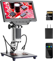 7&#39;&#39; LCD Digital Microscope 1200X, 1080P Coin Microscope Magnifier for Er... - £159.04 GBP
