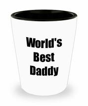 Daddy Shot Glass Worlds Best Funny Gift Idea For Liquor Lover Alcohol 1.5oz Shot - £10.09 GBP