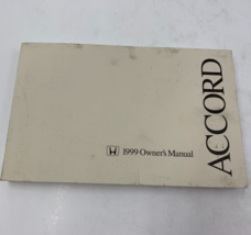 1999 Honda Accord Owners Manual Handbook OEM J02B52021 - $26.99