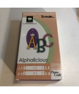 Cricut “Alphalicious” Font Cartridge - Complete In Box - Link Status Unk... - $13.06