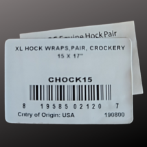 CoolAid Equine Hock Wraps Set of 2 Wraps Extra Large New Turquoise image 6