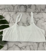 Natori Limitless Covertible Sports Bralette Size Xl White Lightweight 75... - $314.23 MXN