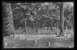 Vintage Souvenir Travel Postcard 1910 Cancel Arlington Cemetery Washington DC - £10.22 GBP