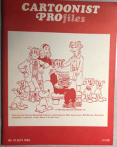 CARTOONIST PROfiles #47 September 1980 John F. Langton ALLEY OOP  FINE - £14.79 GBP