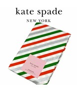 NWT Kate Spade New York Candy Cane Diagonal Stripe Tablecloth 70&quot; Rnd - $37.73 CAD