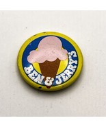 Vintage Ben &amp; Jerry&#39;s Ice Cream Cone Pin Button Pinback Button Advertise... - $8.50