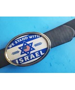 We Stand With Israel Belt &amp; Buckle - $37.91 CAD