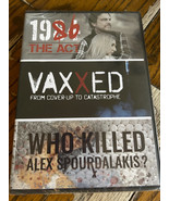 Triple Vaccine Damage Awareness DVD Set 1986 The Act Vaxxed Who Killed A... - $81.48 CAD