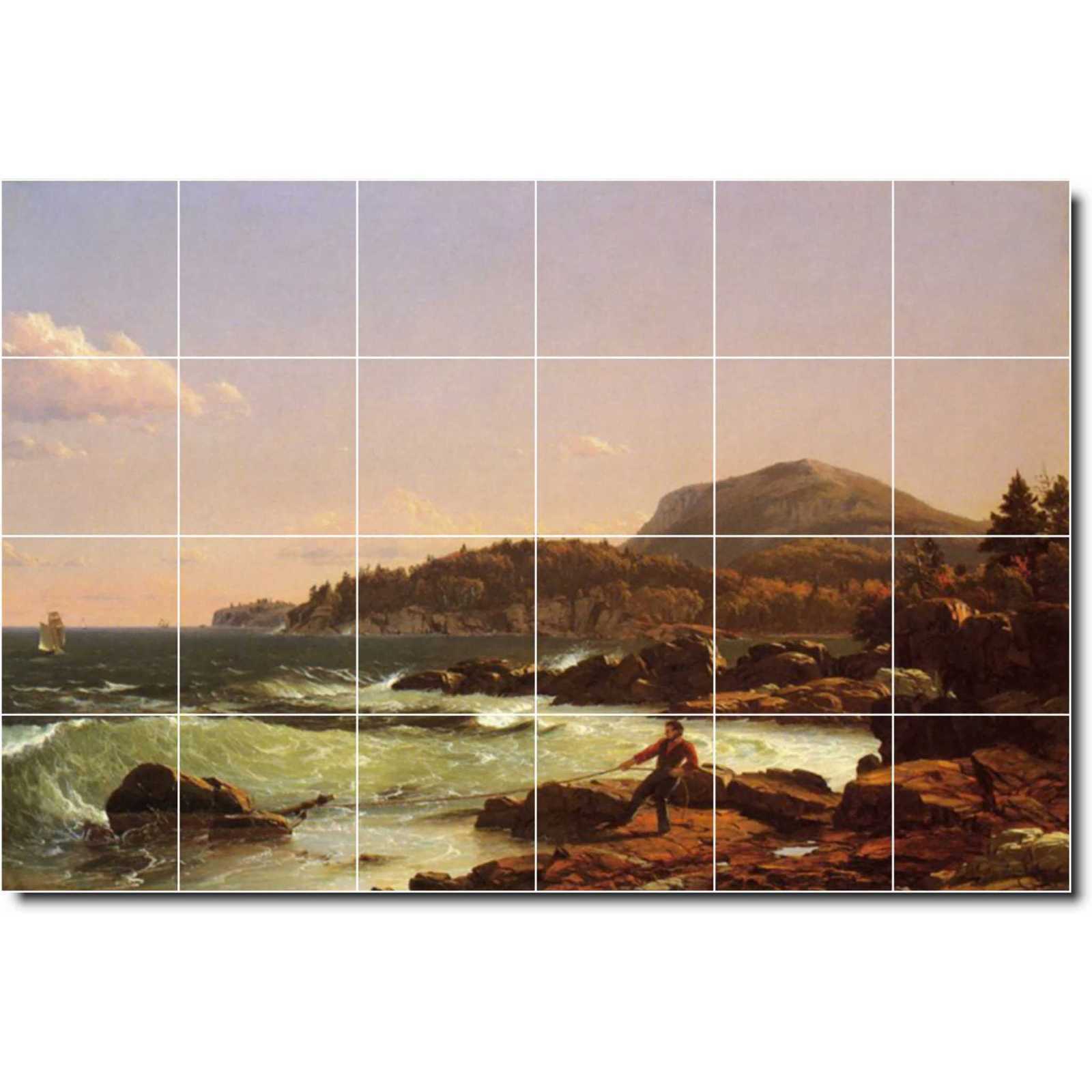 Church frederic view of newport mountain mount desert