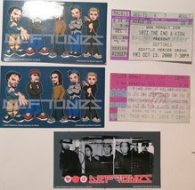 Deftones Collection Ticket Stubs San Diego 98 Seattle + 2001 Picture Car... - £7.80 GBP