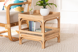 Devlin Natural Rattan End Table - $169.00