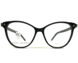 Marc Jacobs Eyeglasses Frames 20 807 Black Silver Cat Eye Full Rim 51-15... - $51.21