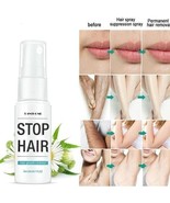 2 Bottles Hair Removal Spray Stop Hair Growth Inhibitor Remover for Face... - $273.31 MXN