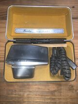Vintage 80’s Norelco Tripleheader VIP Rotary Electric Razor Mens Vanity-M - $24.75