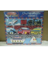 MELISSA &amp; DOUG- #3725 VEHICLES CHUNKY PUZZLE- NEW - £10.12 GBP