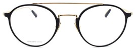 John Varvatos V174 Men&#39;s Eyeglasses Frames Aviator 50-22-145 Black / Gol... - £55.44 GBP