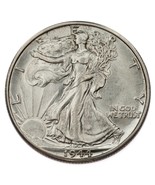 1944-D Silver Walking Liberty Half Dollar 50C (Choice BU Condition) - $92.41 CAD