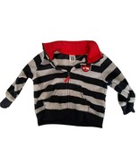 Carters Boys Infant Baby Size 6 months Long Sleeve Full Zip Jacket Black... - £6.07 GBP