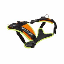 Julius-K9 Mantrailing &amp; Outdoor Dog Harness, Size: M, UV Orange with neo... - $153.86