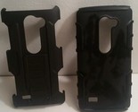 LG L22C Two Part Rugged Replacement Phone Case with Stand - $9.49