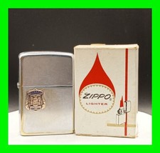 Vintage 1958 Zippo Lighter Nassau County N.Y. Police Badge - Pat. Pend. ... - £98.60 GBP