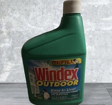 Windex Outdoor Concentrated Glass Cleaner Hose Spray and Rinse 32oz 95-100% - £7.19 GBP
