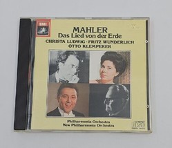 Mahler Das Lied Von Der Erde CD, Christina Ludwig, Fritz, Otto, 1967 - £4.01 GBP