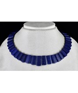 Natural Blue Lapis Lazuli Flat Cut 463 Ct Gemstone Semiprecious Fashion ... - $7,177.56 MXN