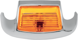Drag Specialties Front Fender Tip Light with Amber Lens for Harley See Descript - £24.74 GBP