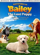 Adventures of Bailey The Lost Puppy DVD Movie Childrens and Familes Adventure - £3.95 GBP