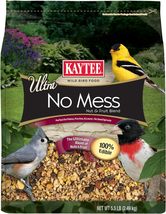 Kaytee Wild Bird Ultra No Mess Nut &amp; Fruit Food Seed Blend For Blue, 5.5 Pound - £14.14 GBP
