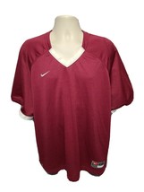 Nike Dri Fit Six Nations Game Adult Burgundy 2XL Jersey - $29.69