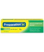 2 x PREPARATION H Hemorrhoids Cream With Bio-Dyne Multi-Symptom 25g Each... - £33.40 GBP
