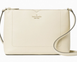 Kate Spade Harlow Crossbody Buttermilk Glaze Leather WKR00058 White NWT ... - £79.38 GBP