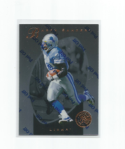 Barry Sanders (Detroit Lions) 1997 Pinnacle Certified Card W/ Peel #11 - £4.61 GBP