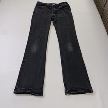 Wrangler 1009MWZBK Women's Cotton Blend Black Bootcut Denim Jeans Size 5 (26×30) image 12