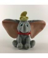 Disney Dumbo Movie Flying Elephant 6&quot; Plush Bean Bag Stuffed Animal Gray... - $261.76 MXN