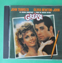 Grease Original Soundtrack CD Olivia Newton-John John Travolta Musical NICE! - £6.37 GBP