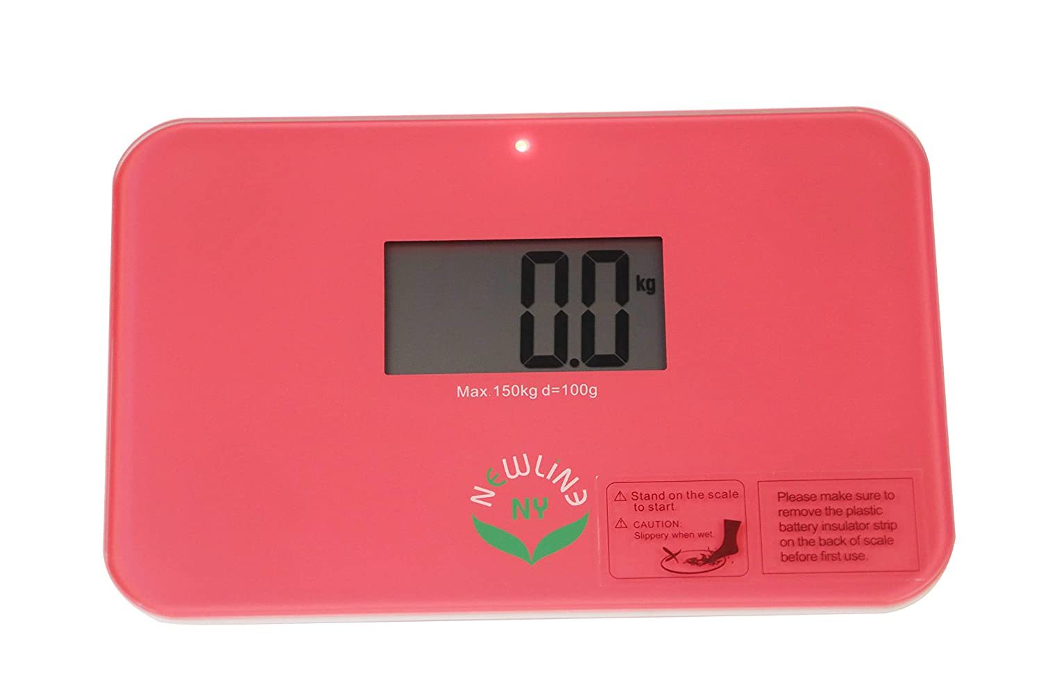 Primary image for Newlineny Auto Step On Super Mini Travel Bathroom Scale, 5.25" X, Strawberry Ice