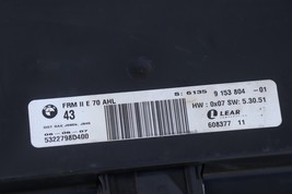 BMW E70 FRMII BCM FCM LCM Footwell Light Control Module 9153804 image 2