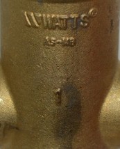 Watts AS MB 058547 Brass Micro Bubble Air Separator 1 Inch Threaded image 2