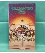 VHS movie Charlotte&#39;s Web 1973 Hanna-Barbera cartoon Debbie Reynolds Pau... - $4.11 CAD
