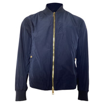 Burberry Shell Bomber Jacket In Polyester Women Blue Size 56 - £343.59 GBP