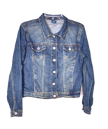 Arizona Jean Co.  Blue Jean Denim Jacket Size 16 - $449.53 MXN