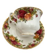 Royal Albert Teacup &amp; Saucer Old Country Rose Bone China - $33.24