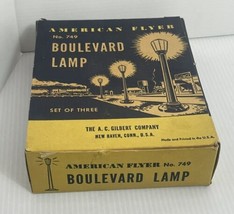American Flyer Train No. 749 Boulevard Lamp Post w/ box Railroad Lot Of ... - $40.19