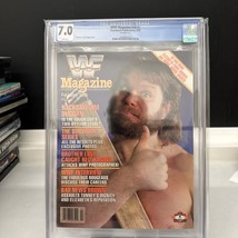 WWF Magazine February 1989 Hacksaw Jim Duggan Survivor Series Graded CGC... - $119.99