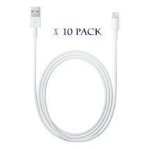 10x OEM Apple iPhone 6S Plus 5S Lightning Charger Cable Charging Data Sync Cord - £7.84 GBP